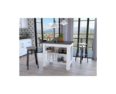 Fm Furniture Brooklyn Kitchen Island