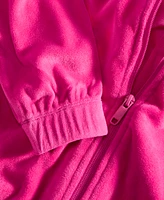 Id Ideology Big Girls Full-Zip Velour Hoodie, Created for Macy's