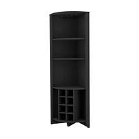 Fm Furniture Bouvet Corner Bar Cabinet