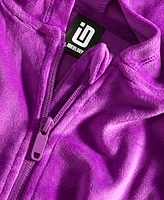 Id Ideology Big Girls Full-Zip Velour Hoodie, Created for Macy's