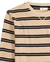 Epic Threads Little & Big Boys Double-Striped Thermal Crewneck Shirt, Created for Macy's