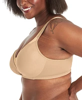 Playtex Full Figure 18 Hour Sleek & Smooth Wireless Bra 4803, Online Only