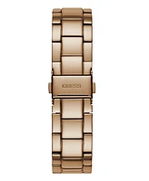 Guess Women's Multi-function Rose Gold Tone Stainless Steel Watch 40 mm