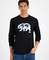 The North Face Men's Bear On Move Long-Sleeve Graphic T-Shirt