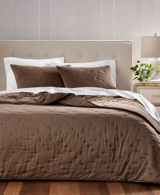 Closeout Hotel Collection Reversible Chenille Coverlet Set Exclusively At Macys