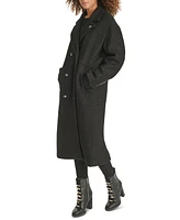 Karl Lagerfeld Paris Women's Double-Breasted Overcoat, Created for Macy's