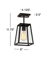 Arrington Modern Industrial Semi Flush