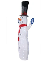 National Tree Company 6 ft. Snowman Decoration with 90 White Led Lights