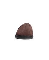 Muk Luks Men's Leather Goods By Abbott Slipper, Mahogany, 11