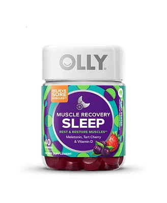Olly Muscle Recovery Sleep Berry Rested, 40 Gummies