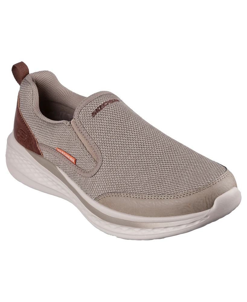 Skechers Men's Relaxed Fit: Slade - Lucan Laceless Slip-On Casual Sneakers