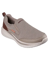 Skechers Men's Relaxed Fit: Slade - Lucan Laceless Slip-On Casual Sneakers