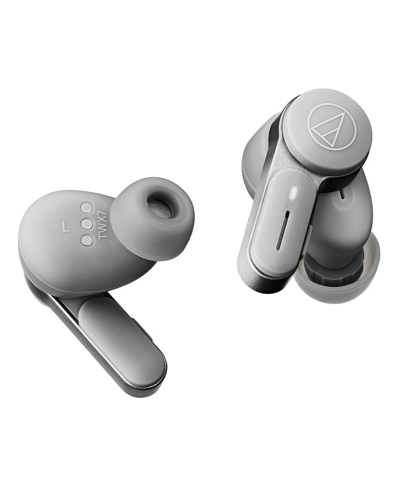 Audio-Technica Ath-TWX7 Truly Wireless Earbuds with Hybrid Noise Cancellation