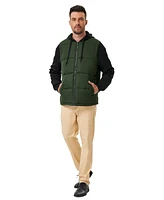Hawke & Co. Men's Puffer Vest & Hoodie
