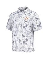 Tommy Bahama Men's Gray Houston Astros Sport Cabana Shores Island Zone Tri-Blend Polo