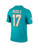 Nike Men's Jaylen Waddle Aqua Miami Dolphins Legend Jersey