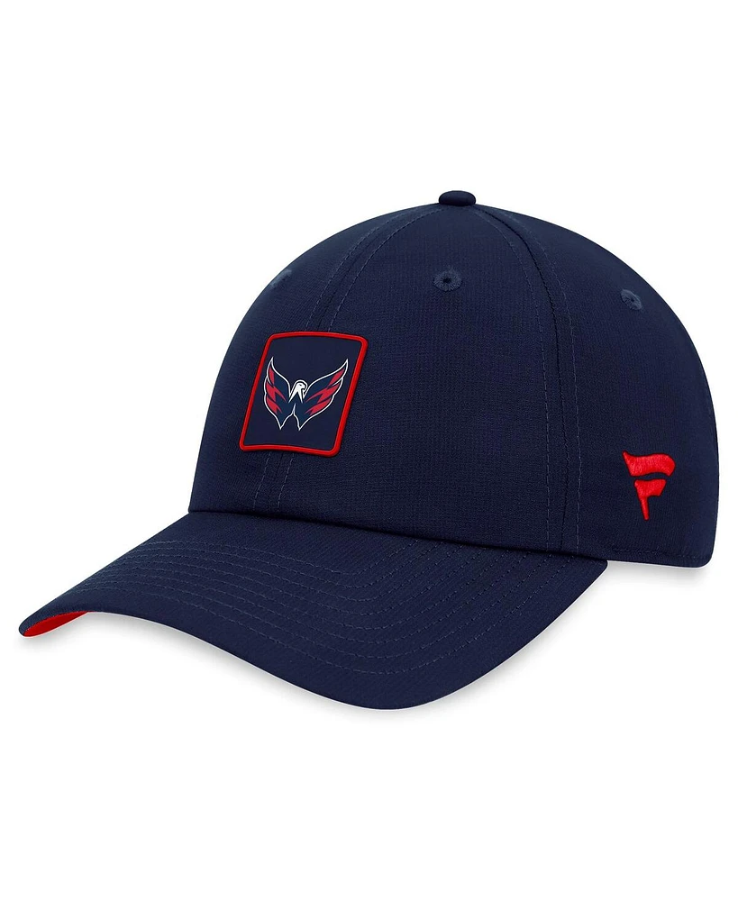 Fanatics Men's Navy Washington Capitals Authentic Pro Rink Adjustable Hat