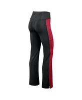 Fanatics Signature Women's Black San Francisco 49ers Studio Fitted Flared Leggings