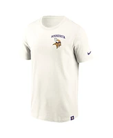 Nike Men's Cream Minnesota Vikings Blitz Essential T-Shirt
