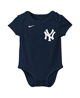 Nike Baby Boys and Girls Derek Jeter Navy New York Yankees Fuse Name Number Bodysuit