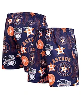 Pro Standard Men's Navy Houston Astros Toss Logo Woven Shorts