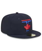 New Era Men's Navy Toronto Blue Jays 2024 City Connect 59FIFTY Fitted Hat