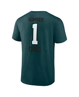 Fanatics Men's Midnight Green Philadelphia Eagles 1 Dad T-Shirt