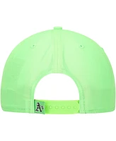 New Era Men's Green Oakland Athletics Neon Golfer Snapback Hat