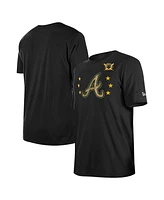 New Era Men's Black Atlanta Braves 2024-Armed Forces Day T-Shirt