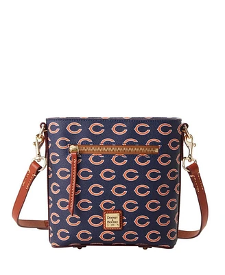 Dooney Bourke Chicago Bears Signature Small Zip Crossbody Purse