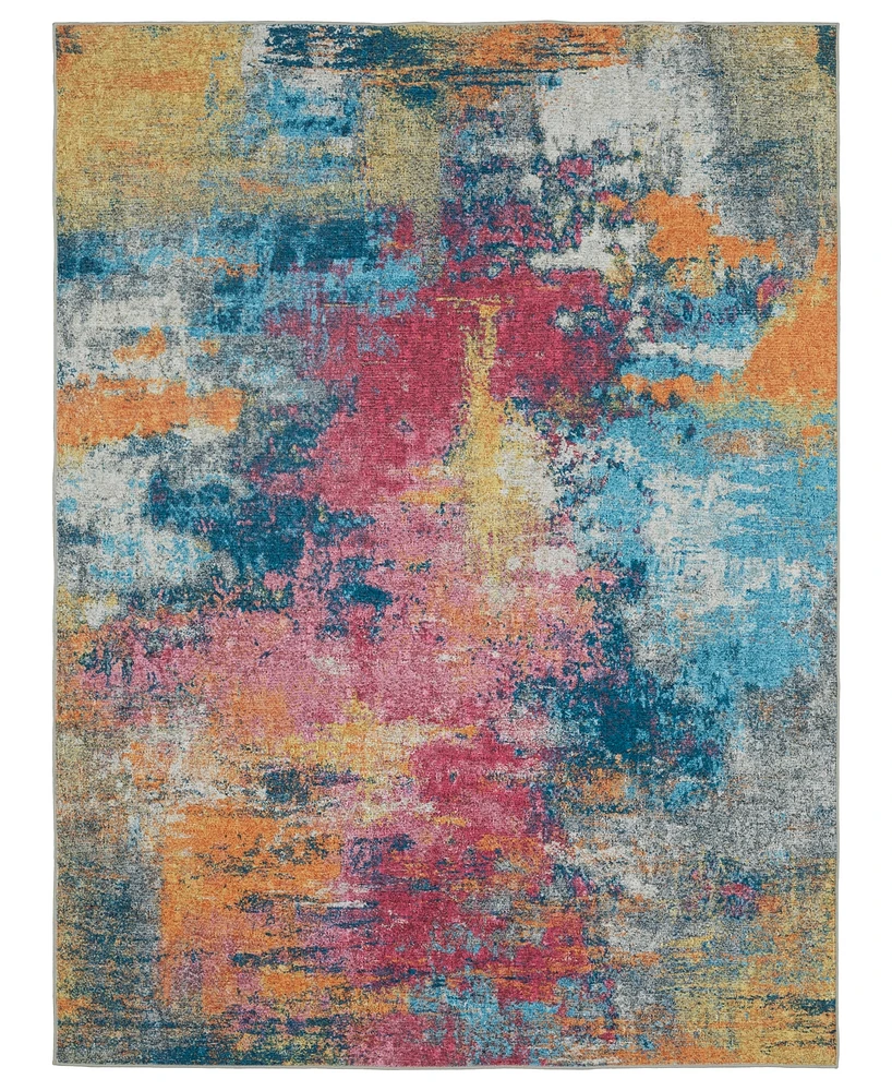 Oriental Weavers Sumter Washable SUM11 2'x8' Runner Area Rug