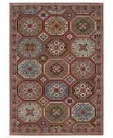 Oriental Weavers Hastings HA05R 6'7x9'6 Area Rug