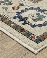 Oriental Weavers Hastings HA01W 3'10x5'5 Area Rug