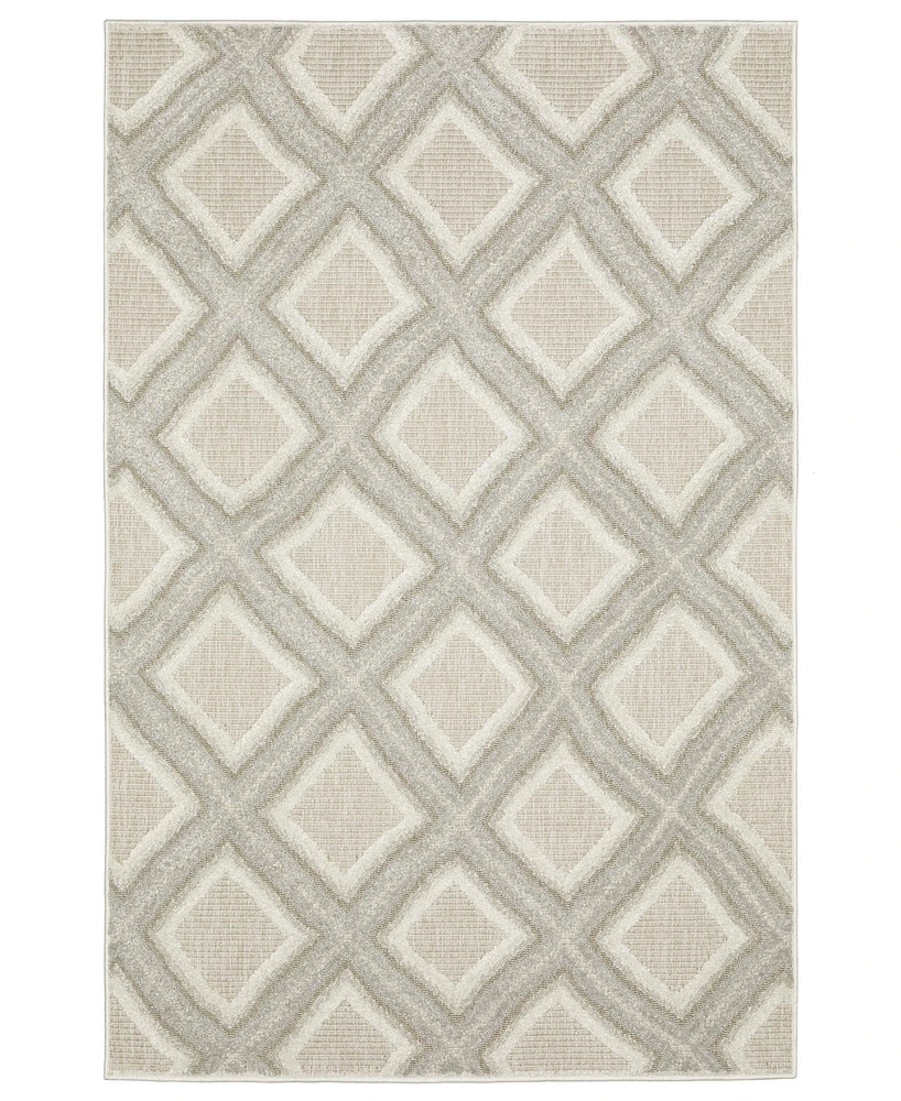 Oriental Weavers Tangier TAN04 2'3x7'6 Runner Area Rug