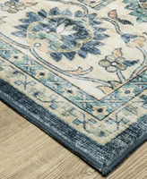 Oriental Weavers Sumter Washable SUM02 2'x8' Runner Area Rug