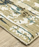 Oriental Weavers Reed RE02A 2'3x7'6 Runner Area Rug