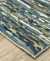 Oriental Weavers Reed RE01G 2'3x7'6 Runner Area Rug