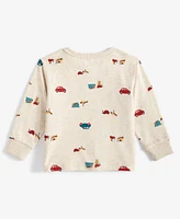 First Impressions Baby Boy Cotton-Blend Long-Sleeve T-Shirt, Created for Macy's