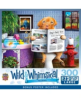 Masterpieces Wild & Whimsical - The Library 300 Piece Ez Grip Puzzle