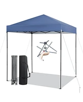 Slickblue 6.6 x Feet Outdoor Pop-up Canopy Tent with Upf 50+ Sun Protection