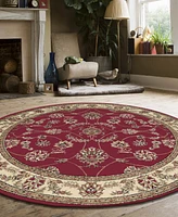 Closeout! Km Home Pesaro 5'3"x5'3" Round Area Rug