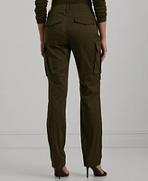 Lauren Ralph Lauren Petite Sateen Cargo Pants