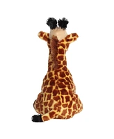 Aurora Large Giraffe Destination Nation Adventurous Plush Toy Brown 15"