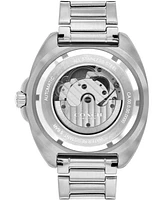 Coach Men's Automatic Silver Charter Stainless Steel Watch 44.5mm