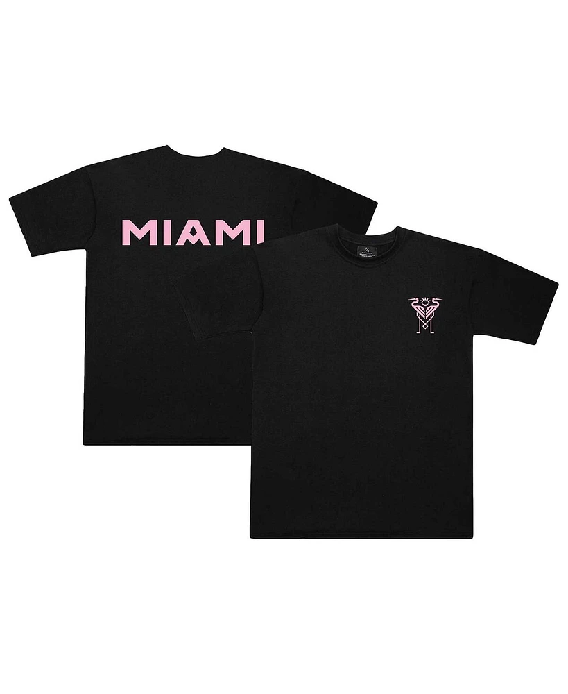 Peace Collective Men's and Women's Black Inter Miami Cf Essentials T-Shirt