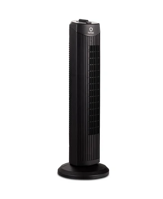 Slickblue Fantask 35W 28 Inch Quiet Bladeless Oscillating Tower Fan