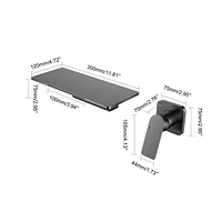 Waterfall Bathroom Sink Faucet