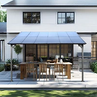 Premium Wall-Mounted Lean-To Awning Durable