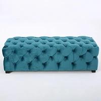 Exquisite Velvet Ottoman Bench Elegance, Versatility, and Style All in One