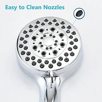 Handheld Shower Head With Hose High Pressure Shower Heads, Chrome